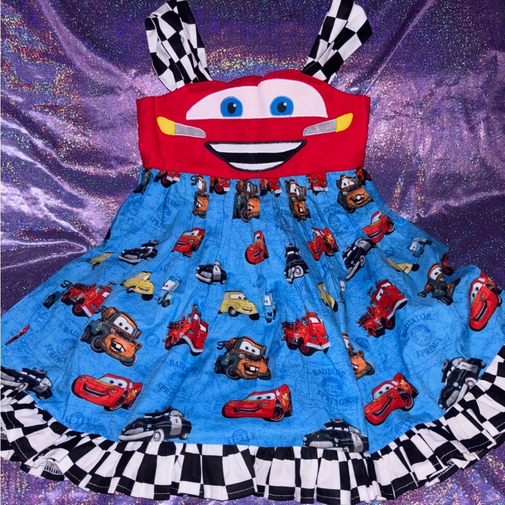 Lightning McQueen Cars Dress